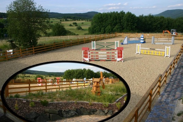 Arabergestüt Al Janna - Reitplatz